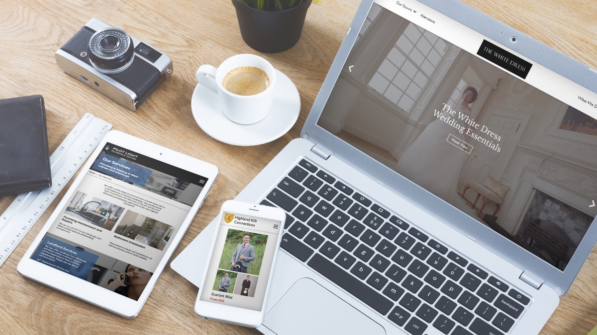 DK Web Solutions - Web Design & Development Agency Edinburgh